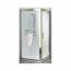 Koło Geo 6 Pivot Drzwi prysznicowe 80x190 cm Prismatic, profile srebrne szkło przezroczyste GDRP80205003 - zdjęcie 1