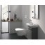 Koło Life Toaleta WC podwieszana 35x54x33 cm lejowa Rimfree, biała M23120 - zdjęcie 2
