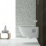 Koło Modo Toaleta WC podwieszana 54x35 cm Rimfree bez kołnierza, biała L33120000 - zdjęcie 5