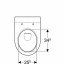 Koło Modo Pure Oval Set Zestaw Toaleta WC podwieszana 53x35,5 cm Rimfree bez kołnierza z deską wolnoopadającą Duroplast biała L39123000 - zdjęcie 4