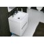 Koło Modo Umywalka wisząca lub nablatowa 50x40x15,5 cm z otworem na baterię i powłoką Refleks, biała L31950900 - zdjęcie 4