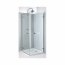 Koło Next Ścianka prysznicowa stała 80x195 cm profile srebrne szkło przezroczyste z powłoką Reflex HSKX80222R03 - zdjęcie 1