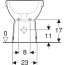 Koło Nova Pro Premium Bidet stojący 48x35,5 cm krótki biały M35107000 - zdjęcie 5