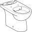 Koło Nova Pro Premium Toaleta WC stojąca 66x35,5 cm kompaktowa bez kołnierza biała M33225000 - zdjęcie 7