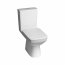 Koło Nova Pro Toaleta WC stojąca 68x33 cm Rimfree bez kołnierza biała M33223000 - zdjęcie 1