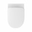 Koło Nova Pro Zestaw Toaleta WC 53x35 cm bez kołnierza + deska wolnoopadająca + stelaż podtynkowy Technic GT + przycisk Eclipse 2 biały/biały 99672000 - zdjęcie 8