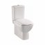 Koło Style Toaleta WC kompaktowa 36,4x64x79,5 cm Rimfree z powłoką Refleks, biała L29020900 - zdjęcie 1