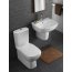 Koło Style Toaleta WC kompaktowa 36,4x64x79,5 cm Rimfree z powłoką Refleks, biała L29020900 - zdjęcie 4