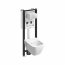Koło Technic GT Modo Toaleta WC podwieszana 54x35 cm Rimfree bez kołnierza ze stelażem biała z powłoką Reflex 99399900 - zdjęcie 1