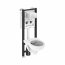 Koło Technic GT Nova Pro Toaleta WC podwieszana krótka 48x35,5 cm Rimfree bez kołnierza ze stelażem biała 99668000 - zdjęcie 1