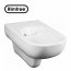 Koło Traffic Toaleta WC podwieszana 35x54x35,5 cm lejowa Rimfree, biała L93120 - zdjęcie 1