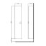 Koło Twins Szafka wisząca boczna 35x27,5x180 cm biała 88460000 - zdjęcie 2
