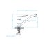 Kuchinox Atez Bateria umywalkowa czarny BTK_726D - zdjęcie 2