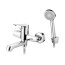 Kuchinox Atez Bateria wannowa natynkowa chrom BTK_011D - zdjęcie 1