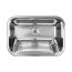 Kuchinox Chios Zlewozmywak stalowy gospodarczy 45x65 cm inox SKN_090V - zdjęcie 1