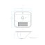 Kuchinox Chios Zlewozmywak stalowy gospodarczy 55x50 cm inox SKN_090D - zdjęcie 2