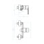 Kuchinox Fresno Bateria umywalkowa natynkowa chrom BQF_050D - zdjęcie 2