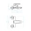 Kuchinox Gava Bateria wannowa natynkowa chrom BQG_010D - zdjęcie 2