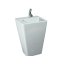 Laufen Alessi Dot Umywalka przyścienna 59x49 cm z otworem na baterię biała H8119024001041 - zdjęcie 1