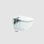 Laufen Cleanet Navia Toaleta myjąca podwieszana 58x37 cm Rimless bez kołnierza z deską wolnoopadającą i szkliwieniem LCC biała H8206014000001 - zdjęcie 19