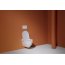 Laufen Cleanet Navia Toaleta myjąca podwieszana 58x37 cm Rimless bez kołnierza z deską wolnoopadającą i szkliwieniem LCC biała H8206014000001 - zdjęcie 26
