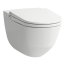 Laufen Cleanet Riva Zestaw Toaleta WC myjąca bez kołnierza + deska wolnoopadajaca biały mat H8206917570001 - zdjęcie 1