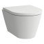 Laufen Kartell Toaleta WC podwieszana 49x37 cm bez kołnierza ze szkliwieniem LCC biała H8203334000001 - zdjęcie 1