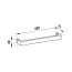 Laufen Kartell Wieszak na ręcznik 45 cm transparentny H3813310840001 - zdjęcie 2