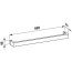 Laufen Kartell Wieszak na ręcznik 60 cm przezroczysty H3813320840001 - zdjęcie 2