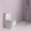Laufen Pro A Toaleta WC stojąca 65x36 cm kompaktowa bez kołnierza biała z powloką LCC H8259624000001 - zdjęcie 2