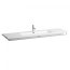 Laufen Living Square Umywalka wisząca 180x48x12 cm z 2 otworami na baterię i ze szkliwieniem LCC, biała H8164384001071 - zdjęcie 1