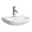 Laufen Lua Umywalka wisząca 45x34 cm bez otworu na baterię biała H8150840001091 - zdjęcie 1