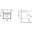 Laufen Meda Szafka umywalkowa 58,5x45x51,5 cm biały mat H4215720112601 - zdjęcie 2
