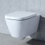 Laufen Meda Zestaw Toaleta WC Rimless Silent Flush bez kołnierza + deska wolnoopadająca biały H8661100000001 - zdjęcie 2