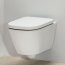 Laufen Meda Zestaw Toaleta WC Rimless Silent Flush Compacto bez kołnierza + deska wolnoopadająca biały H8661130000001 - zdjęcie 4