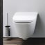 Laufen Meda Zestaw Toaleta WC Rimless Silent Flush Compacto bez kołnierza + deska wolnoopadająca biały H8661130000001 - zdjęcie 2