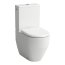 Laufen Pro A Toaleta WC stojąca 65x36 cm bez kołnierza kompaktowa biała H8259620000001 - zdjęcie 1