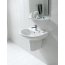 Laufen Pro B Umywalka wisząca 55x44x16 cm z otworem na baterię, biała H8109510001041 - zdjęcie 2
