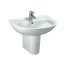 Laufen Pro B Umywalka wisząca 60x48x16,5 cm bez otworu na baterię, biała H8109520001091 - zdjęcie 6