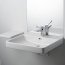Laufen Pro Liberty Umywalka wisząca 60x55 cm dla niepełnosprawnych z przelewem biała H8119500001041 - zdjęcie 2