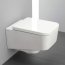 Laufen Pro S Zestaw Toaleta WC podwieszana 54x36x35 cm Rimless bez kołnierza z deską sedesową wolnoopadającą, biały H8209620000001+H8919610000001 - zdjęcie 4