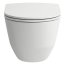 Laufen Pro Toaleta WC 49x36 cm bez kołnierza z powłoką krótka biała H8209654000001 - zdjęcie 2