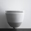 Laufen Pro Zestaw Toaleta WC 53x36 cm Rimless bez kołnierza z deską wolnoopadającą Slim biała H8669560000001 - zdjęcie 8