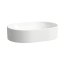 Laufen Savoy Umywalka nablatowa 55x38 cm z przelewem biała H8129440001091 - zdjęcie 1