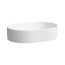 Laufen Savoy Umywalka nablatowa 55x38 cm z przelewem biały mat H8129447571091 - zdjęcie 1