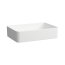 Laufen Savoy Umywalka nablatowa 55x38 cm z przelewem biały mat H8169447571091 - zdjęcie 1