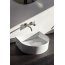 Laufen Sonar Umywalka nablatowa 41x36,5x13 cm z korkiem ceramicznym, bez przelewu, bez otworu na baterie, biała H8123420001121 - zdjęcie 9