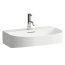 Laufen Sonar Umywalka wisząca 60x42x14,5 cm cm z przelewem z otworem na baterie biała H8103420001041 - zdjęcie 1