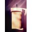 Laufen Sonar Umywalka wisząca mała 41x42x14 cm z korkiem ceramicznym, z przelewem, bez otworu na baterie, biała H8153410001091 - zdjęcie 18