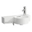 Laufen Val Reling do umywalki prawy chrom H3812800040001 - zdjęcie 2